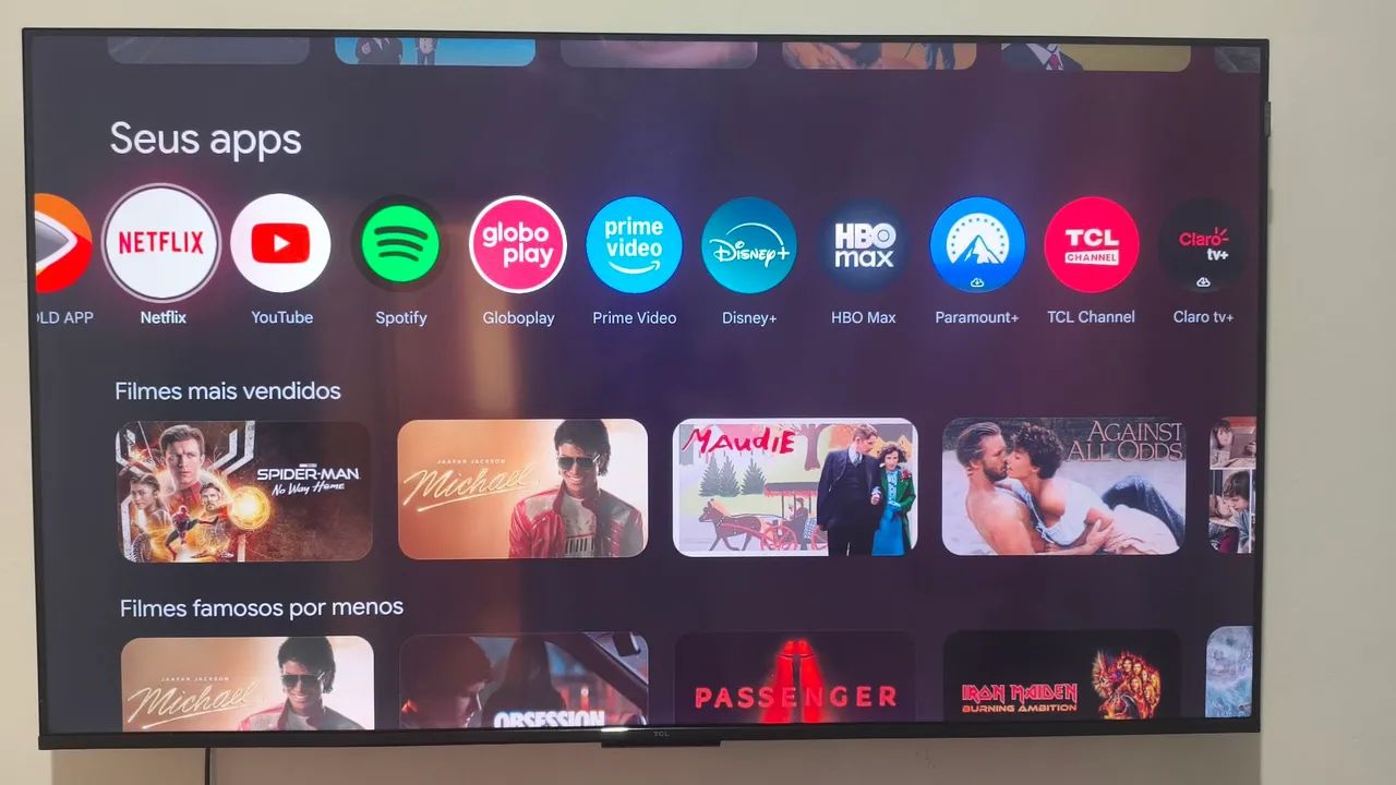 Smart Tv TCL Qled 4K 50" - Foto 3