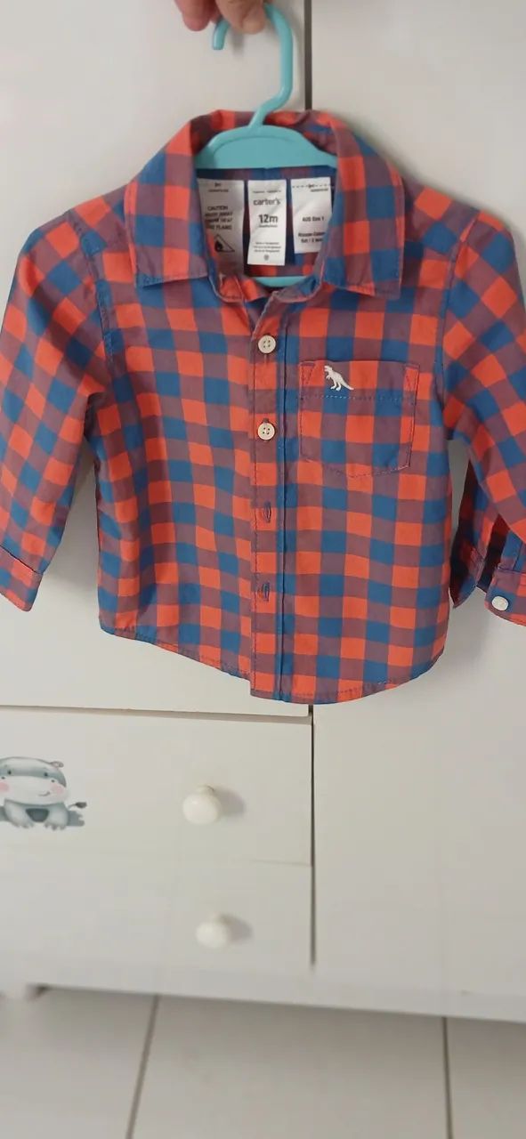 Vendo camisa de xadrez infantil  - Foto 2