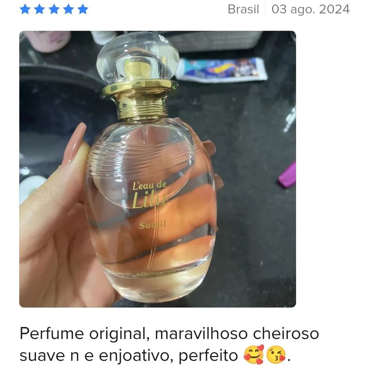 Lily Soleil O Boticário na Caixa - Beleza e Cuidados Pessoais