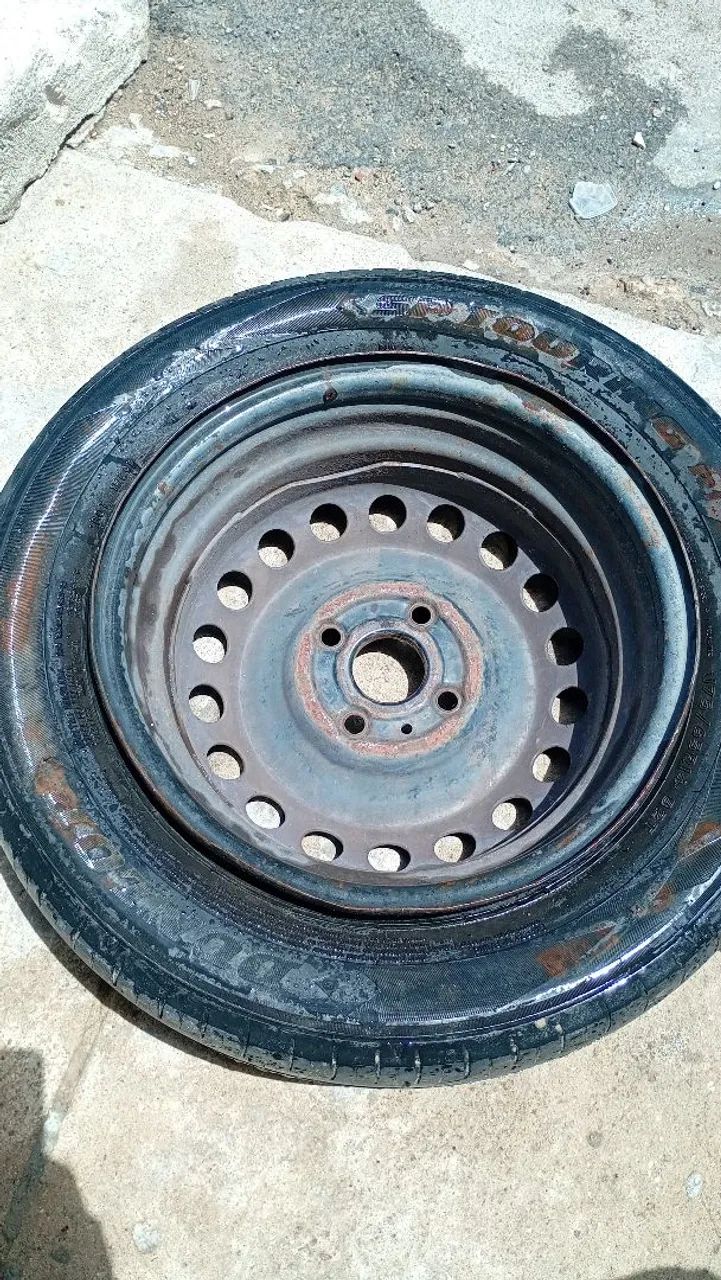 Aro 14 e pneu aro 15! - Foto 3