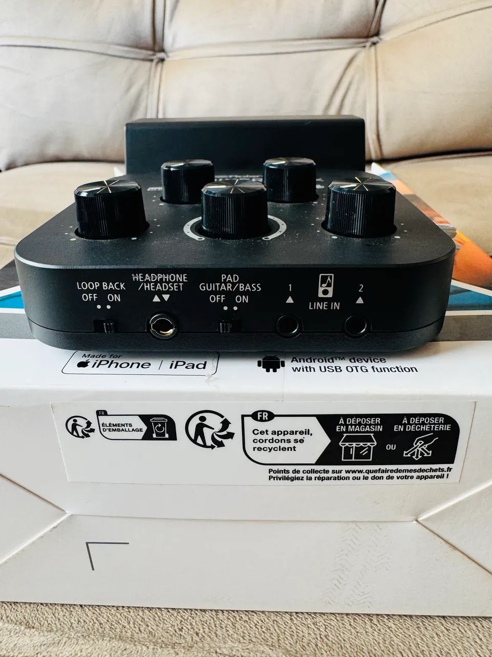Interface de Áudio Roland GO Mixer Pro X Preta - Foto 5