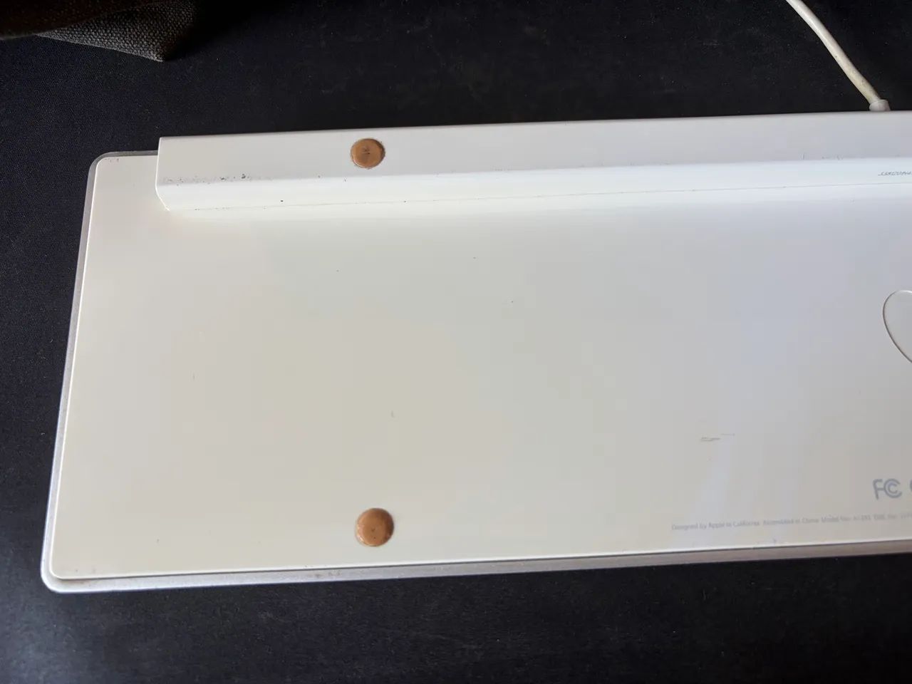 Teclado Apple MAC com fio A1243 - Foto 2