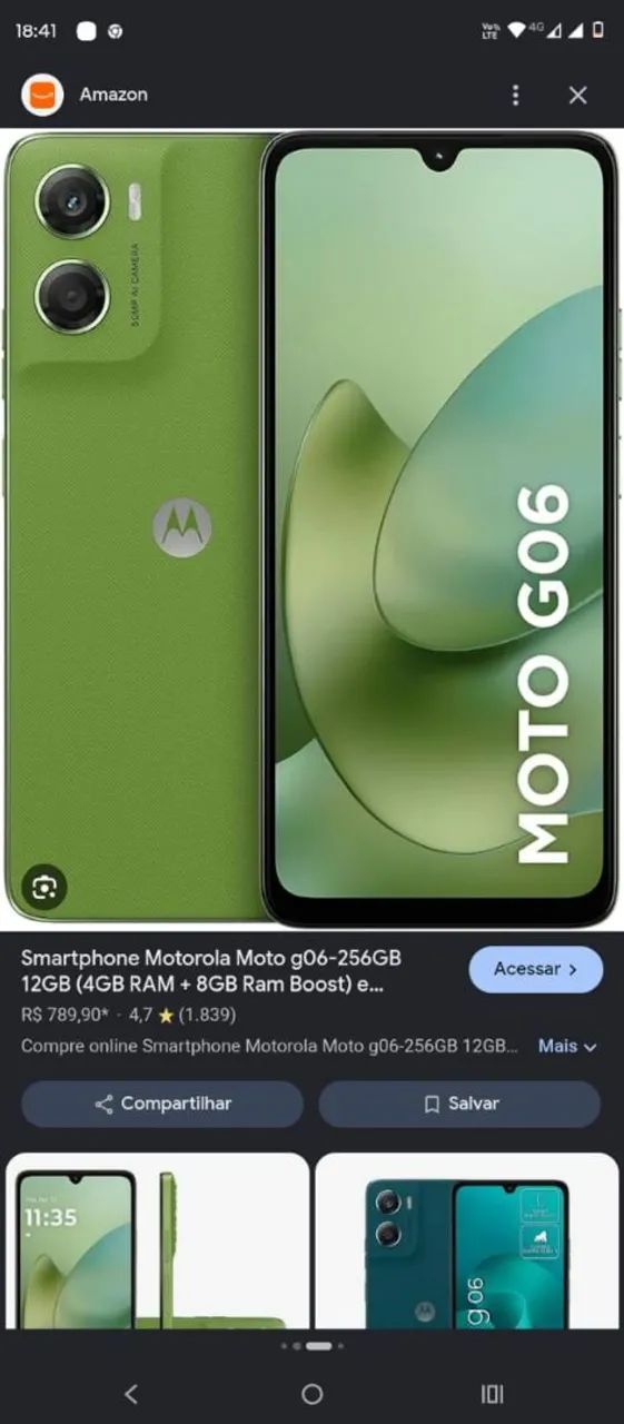 Vendo moto g06