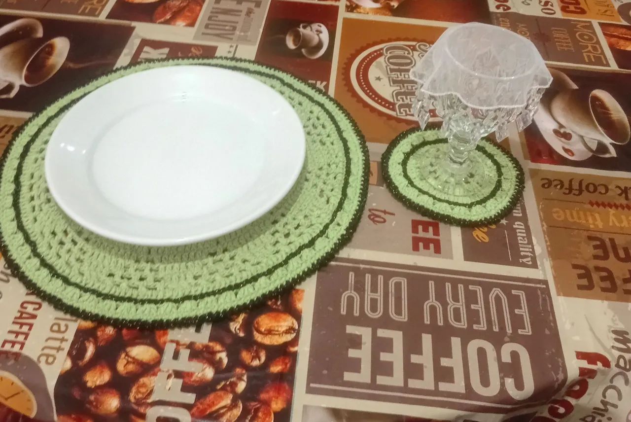 Conjunto americano crochê  - Foto 3