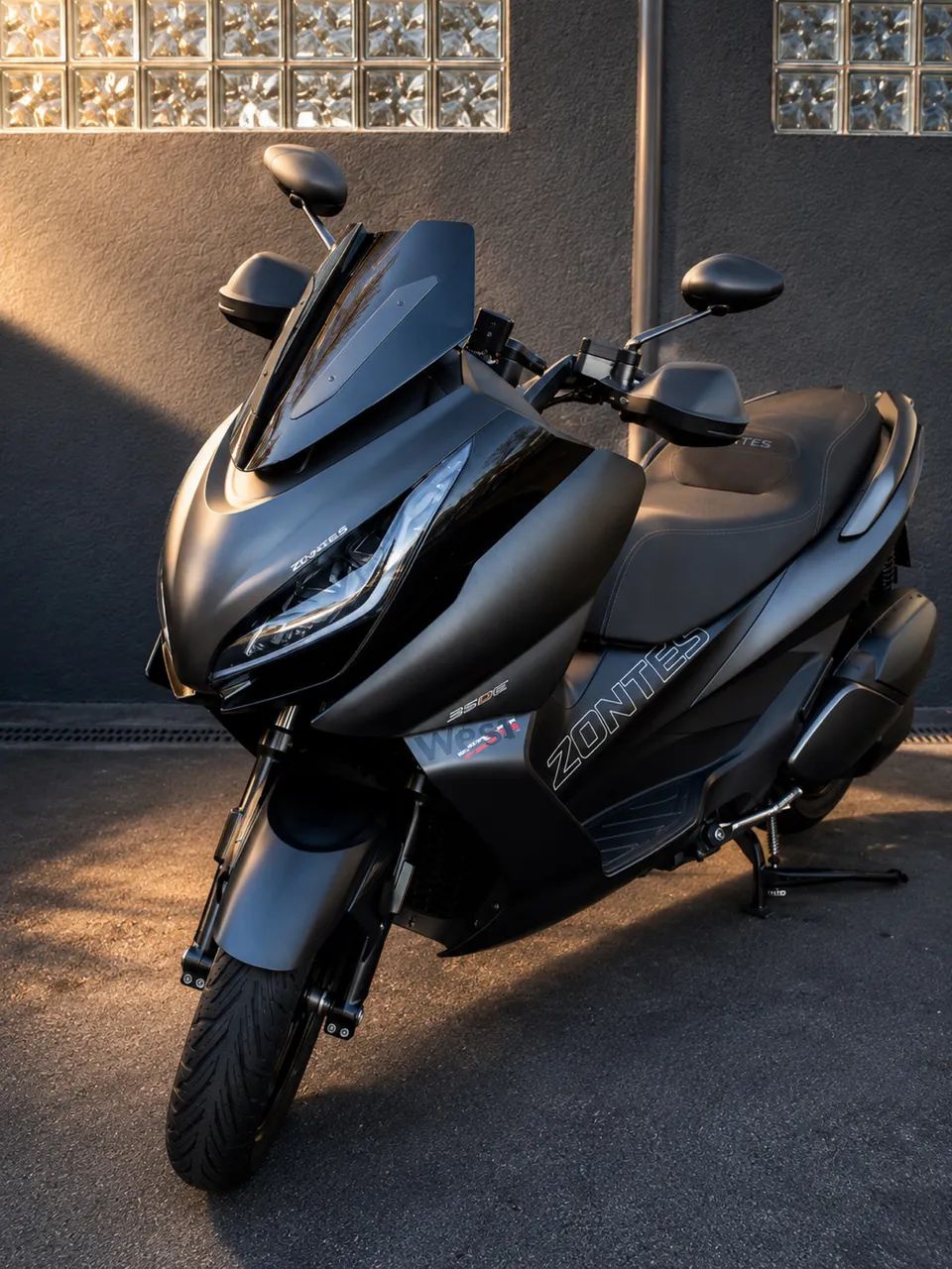 ZONTES 350E COM UPGRADES