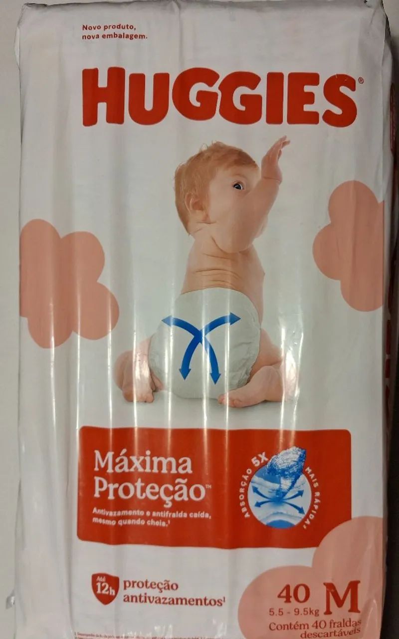 Fralda Huggies M