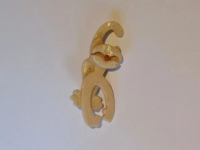 BROCHE GATO VINTAGE LEA STEIN PARIS AUTÊNTICO   - Foto 2