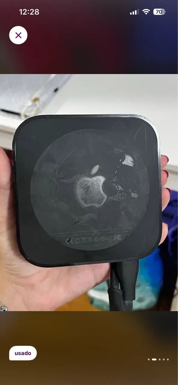 apple tv 3ª geração |  completa