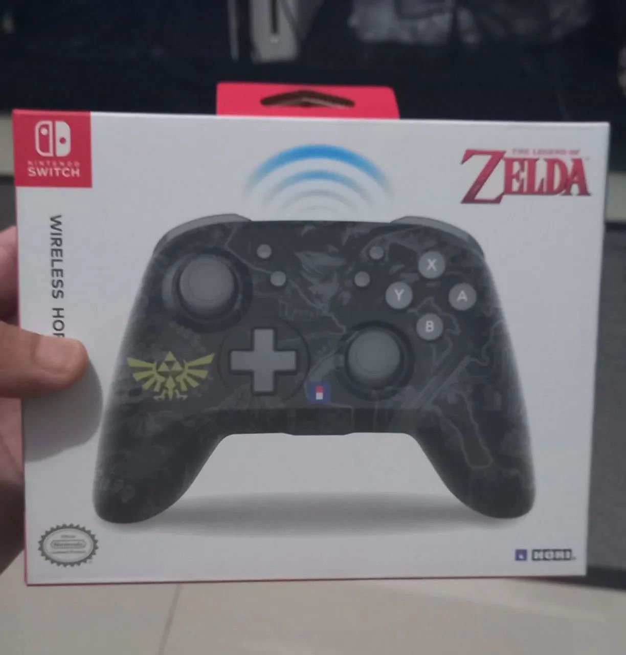 Controle Zelda linha Hori sem fio - Switch 1 e Switch 2