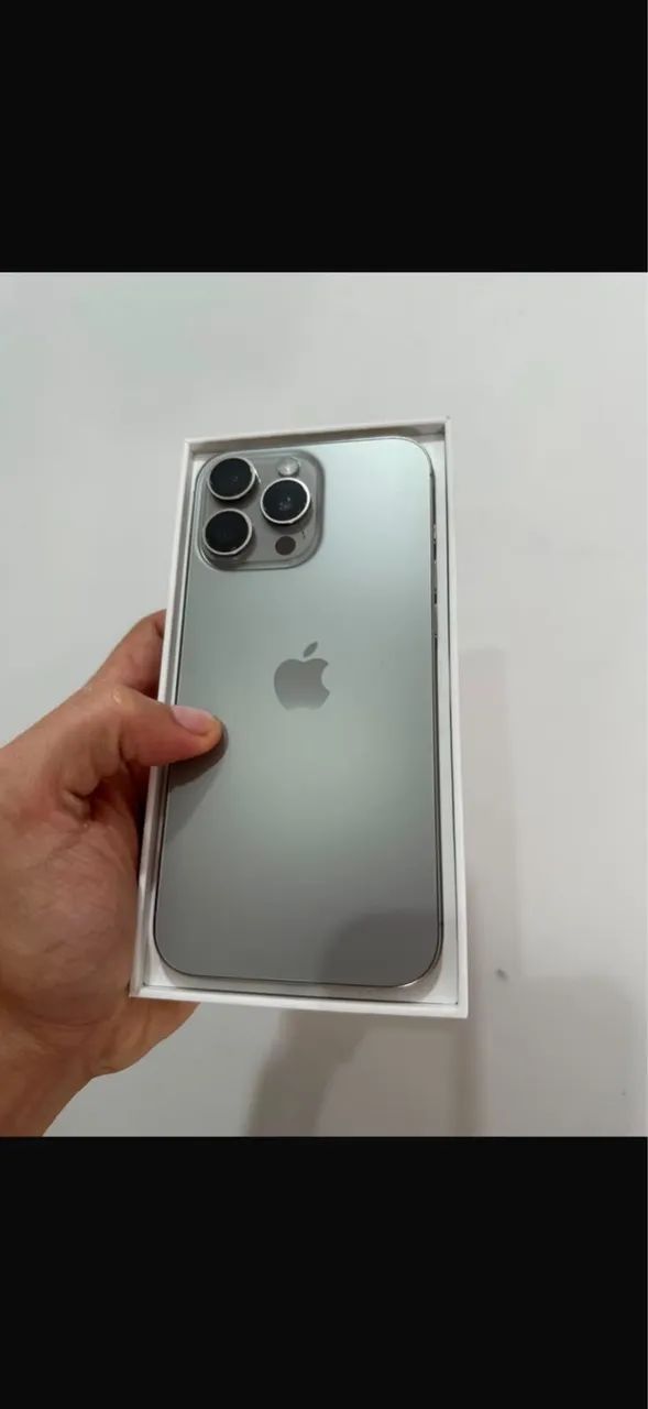 iPhone 16 pro Max/ caixa,bateria 92%