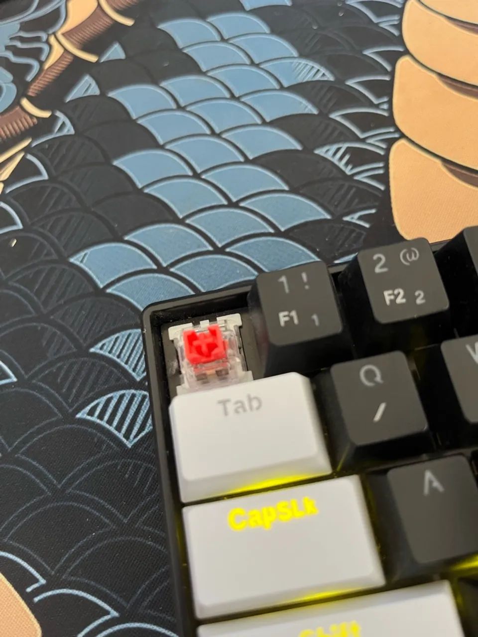 Teclado Mecânico Aitek Switch Red - Foto 2