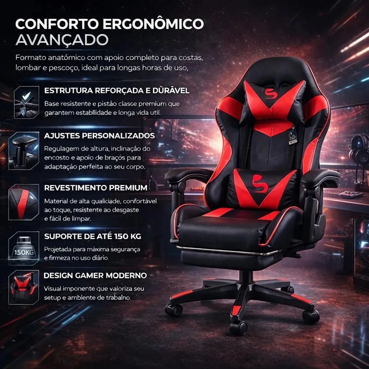 CADEIRA GAMER  - Foto 2