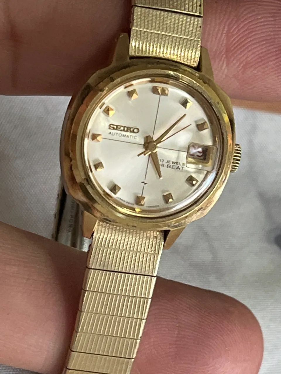 Relógio seiko Hi-Beat automático 