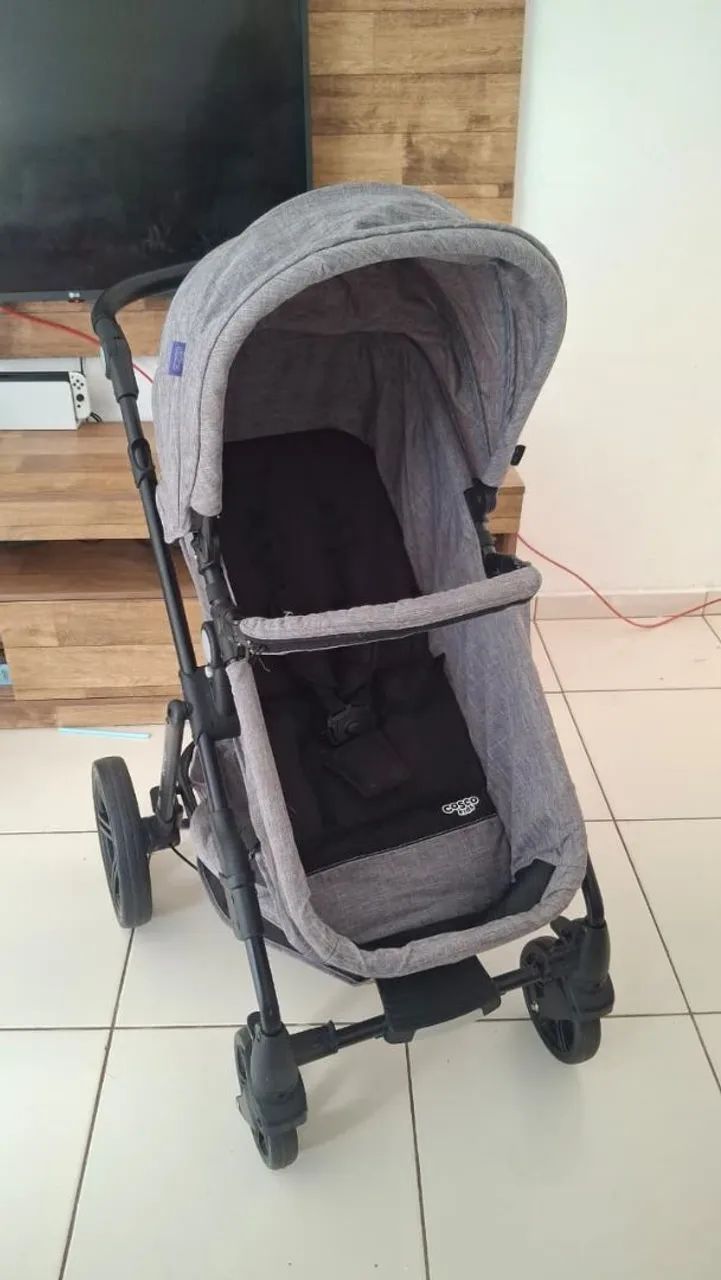 Carrinho com bebê conforto - Foto 4
