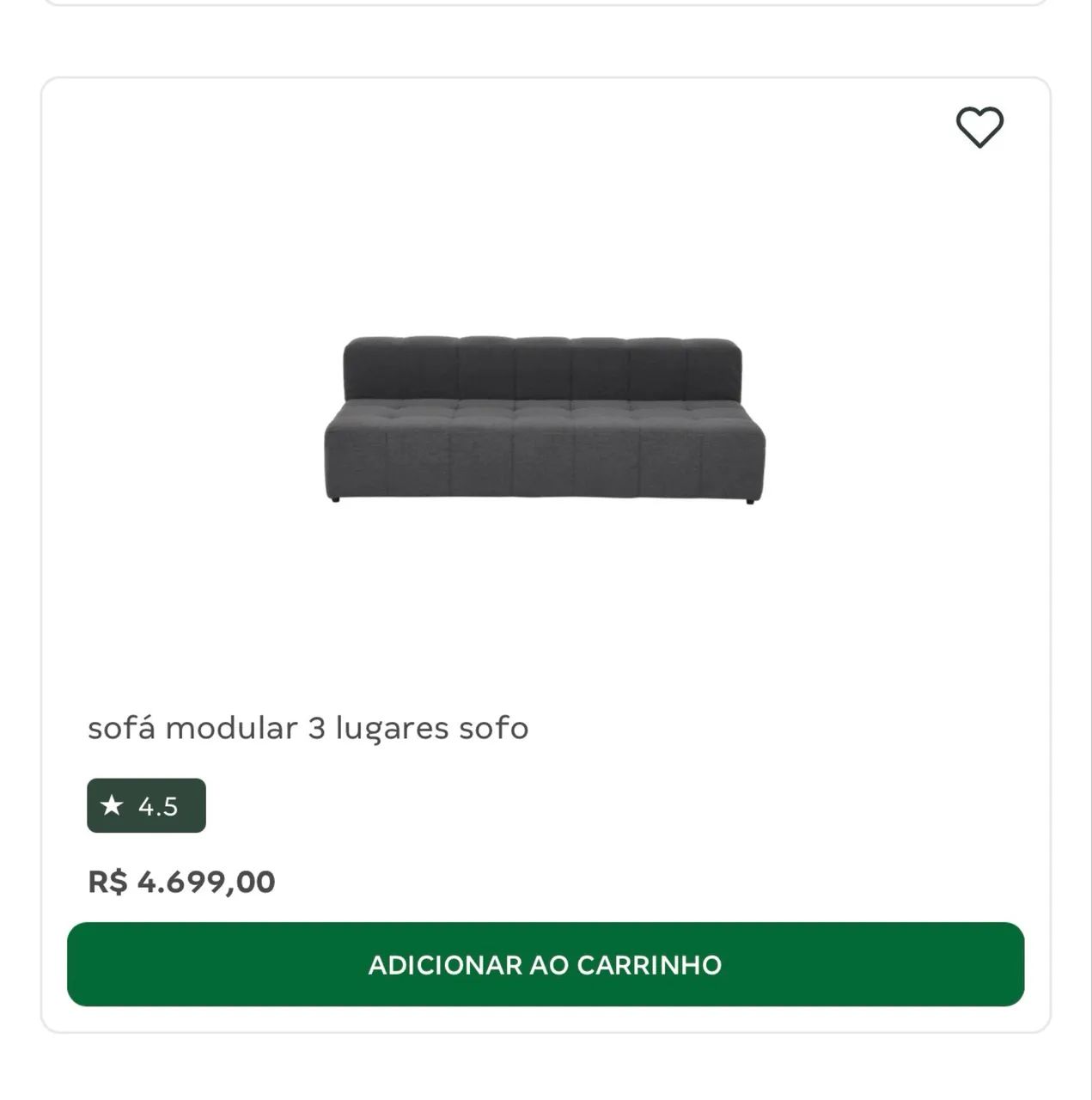 Sofá SOFO Tok&Stot alto padrão Lindíssimo - Foto 5
