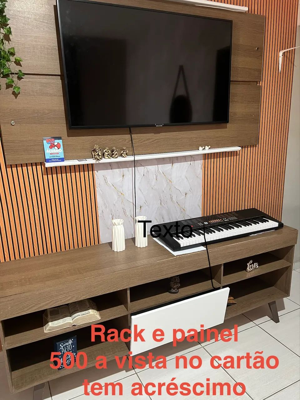 Rack e painel