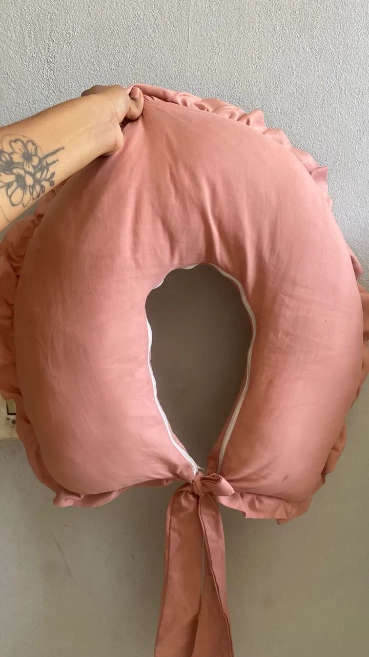 Bolsa maternidade e almofada de amamentação  - Foto 2