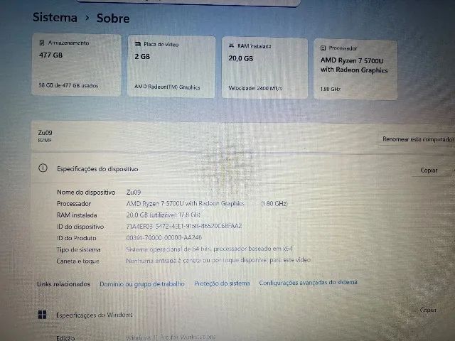 Lenovo IdeaPad 3 15ALC6 ? Ryzen 7 / 20GB RAM - Foto 5