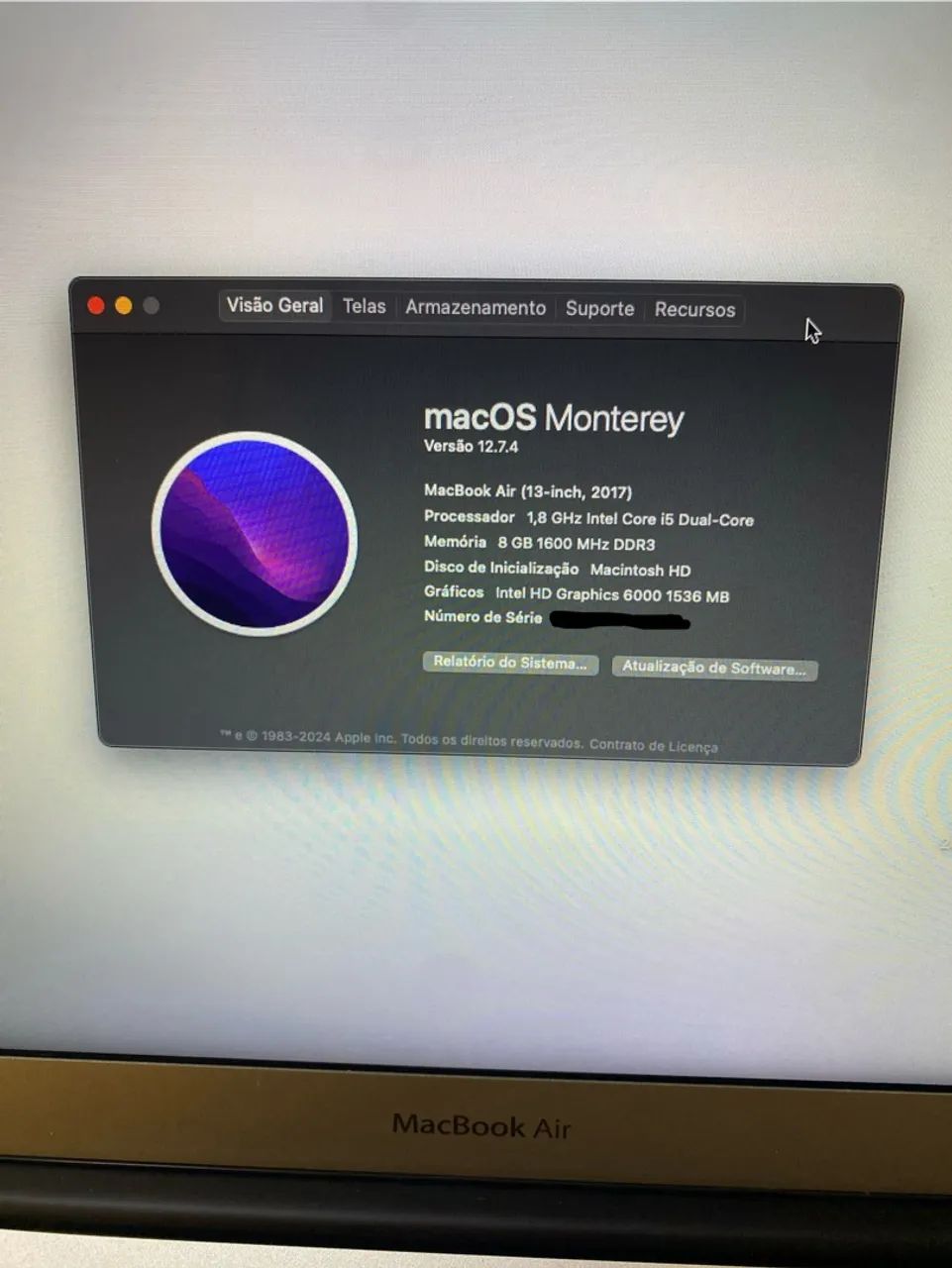MacBook Air 8GB RAM - i5 - Foto 4