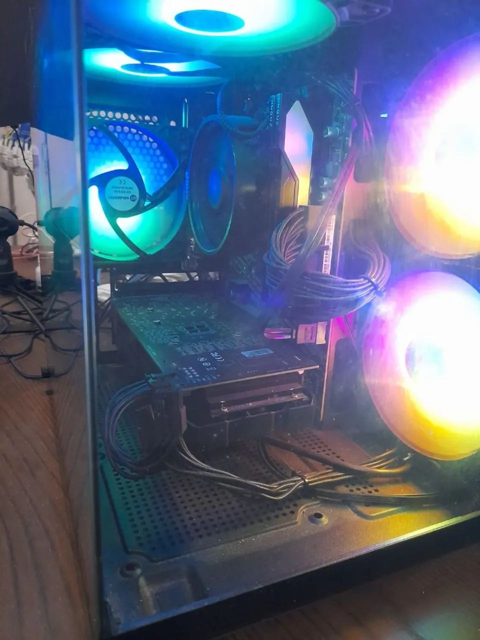 Pc gamer Ryzen 5+rtx 2060+16+monitor 180hz LG ultrarguear 24 polegadas - Foto 5
