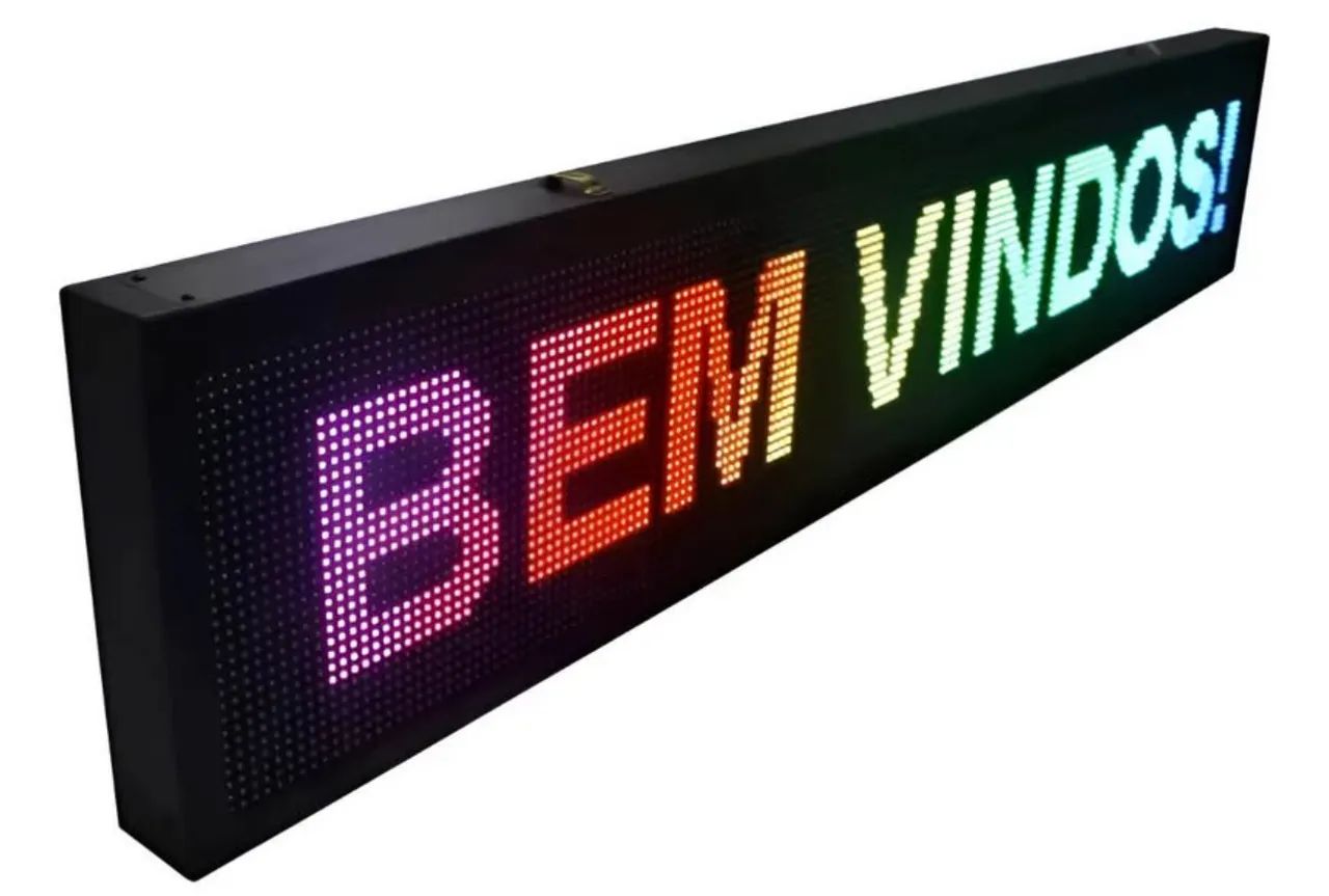 Letreiro painel de Led 