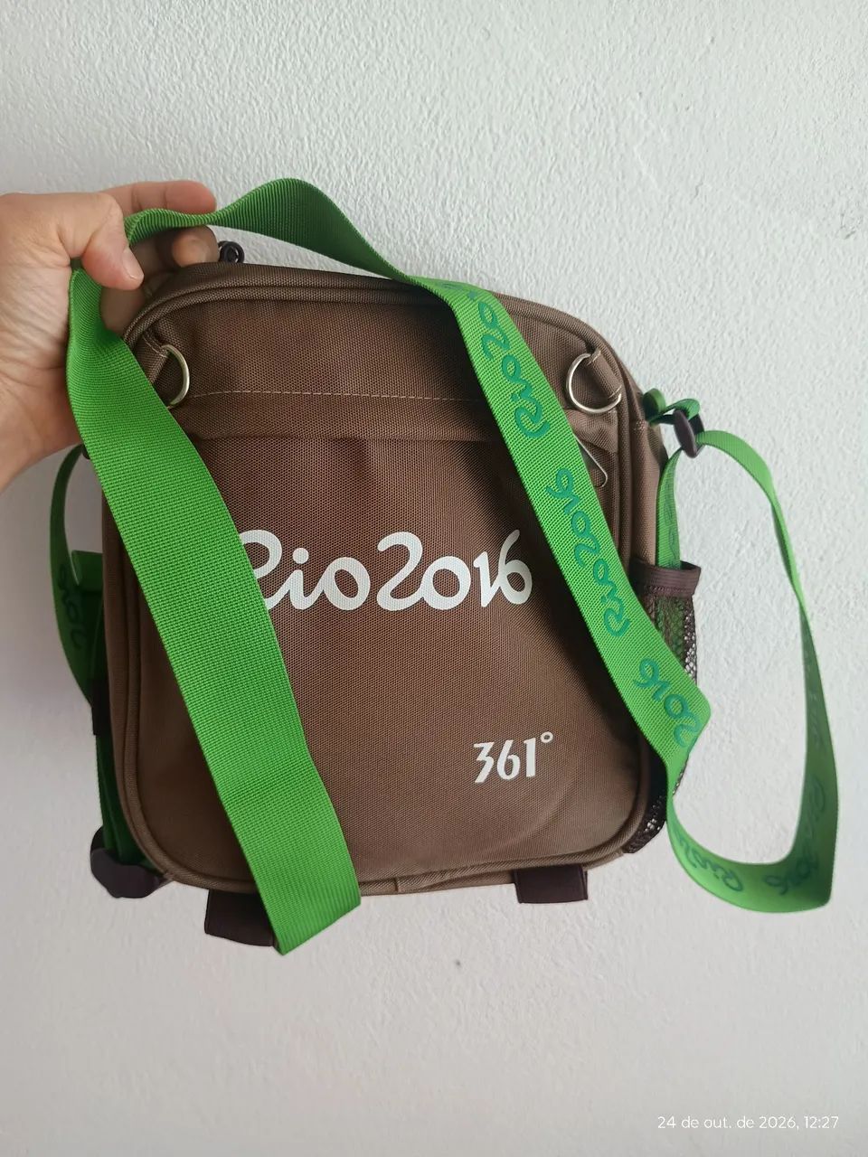 Bolsa 361 Rio 2016 marrom  - Foto 5