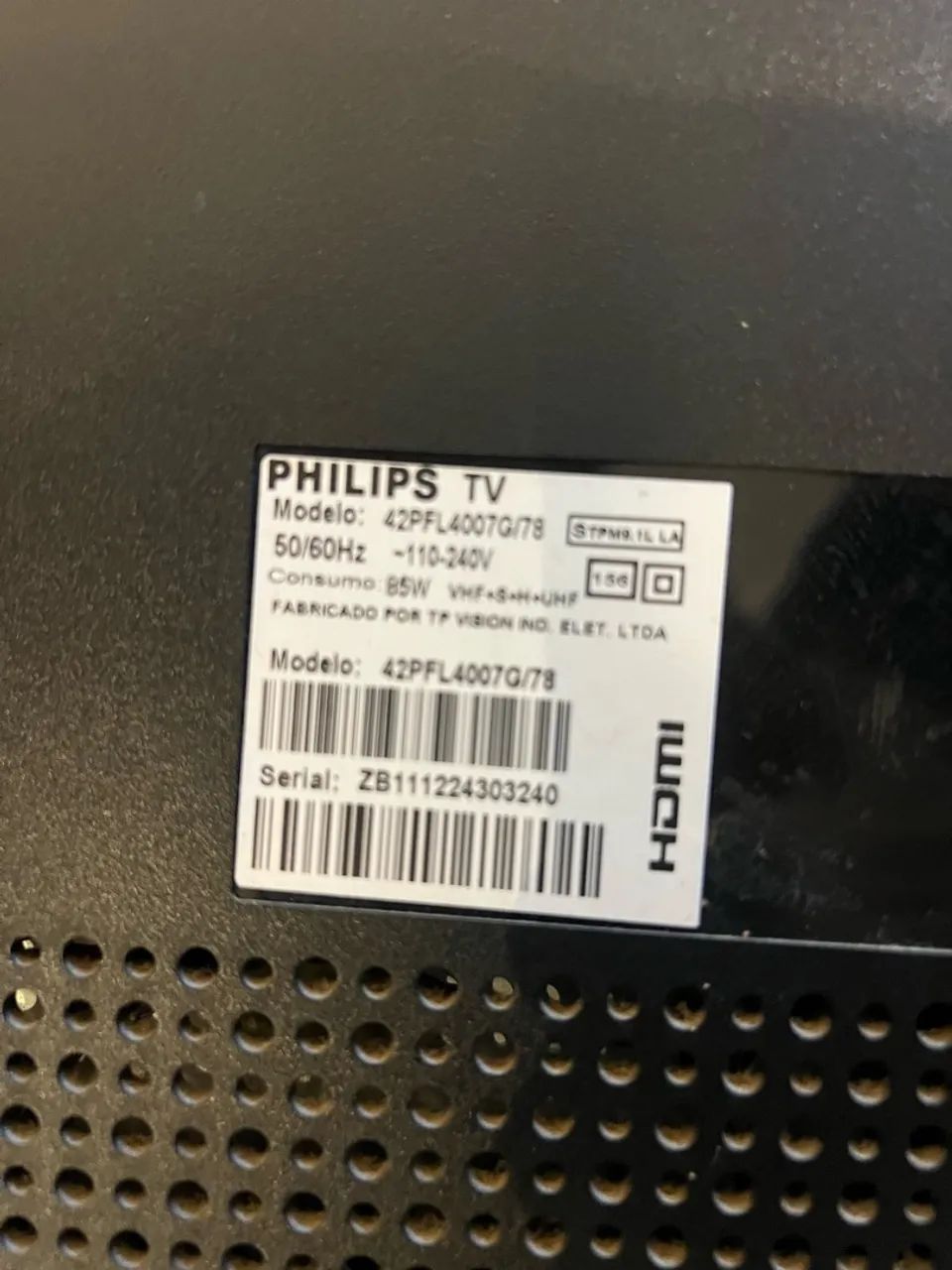 TV Philips 42 Polegadas - Retirada de peças  - Foto 3