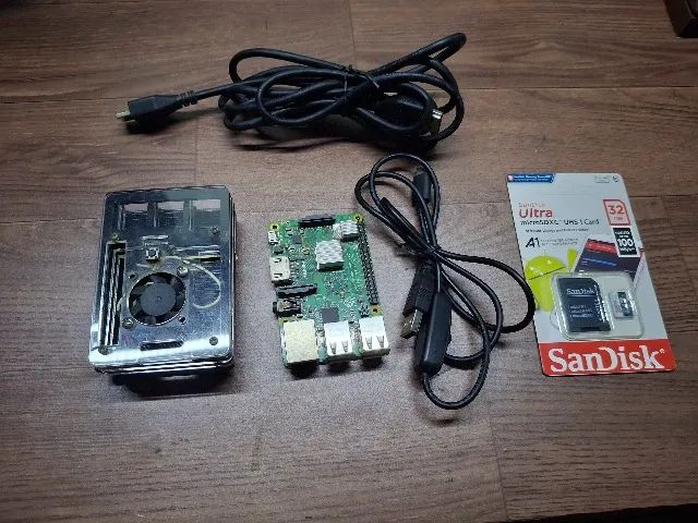 Raspberry Pi 3 B e Acessórios