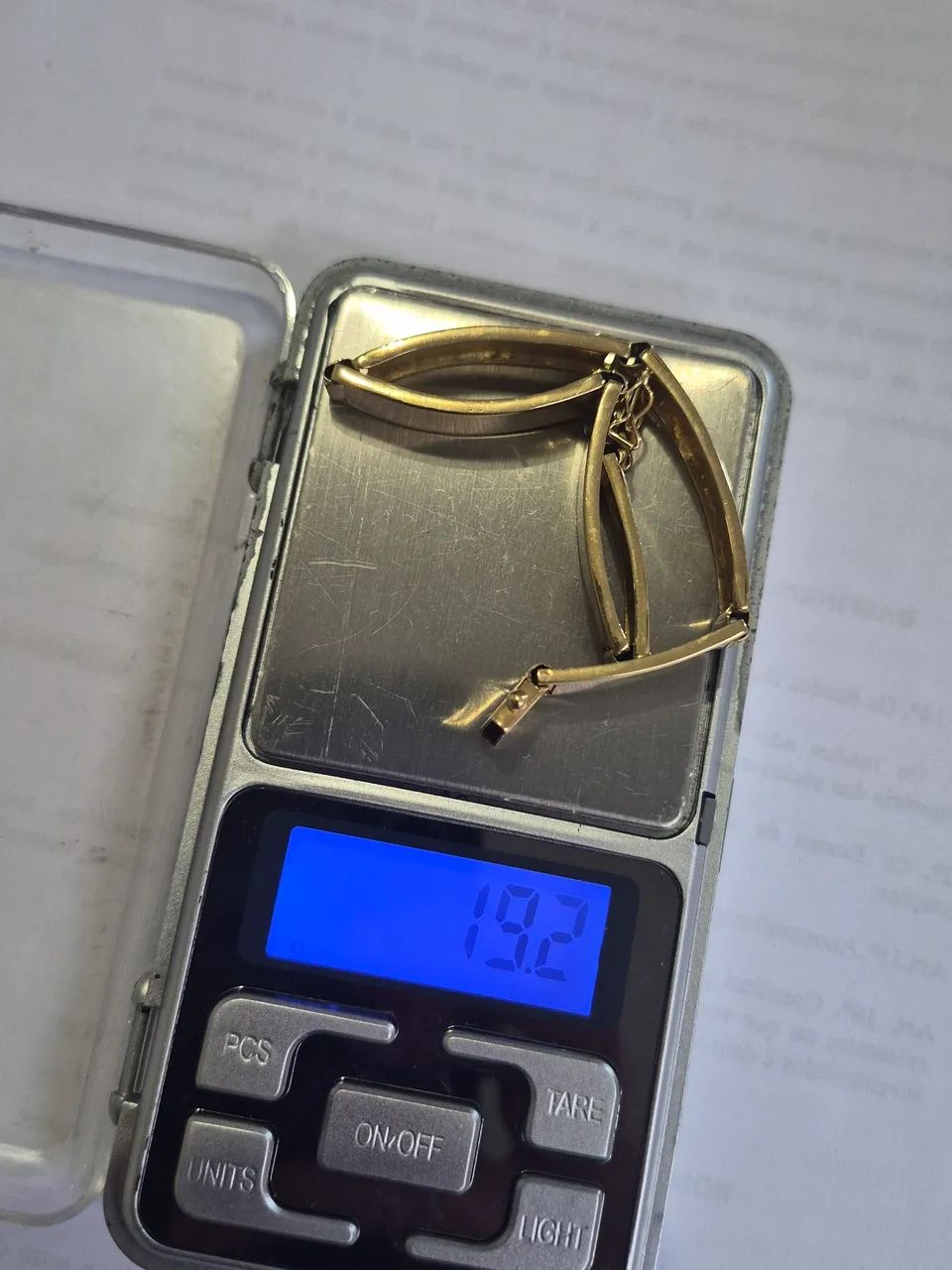Vendo Bracelete em Ouro 18k - Foto 5