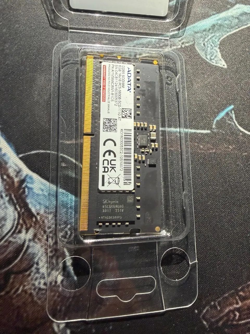 Memória RAM ADATA DDR5 8GB 5600MHz Notebook - Foto 3