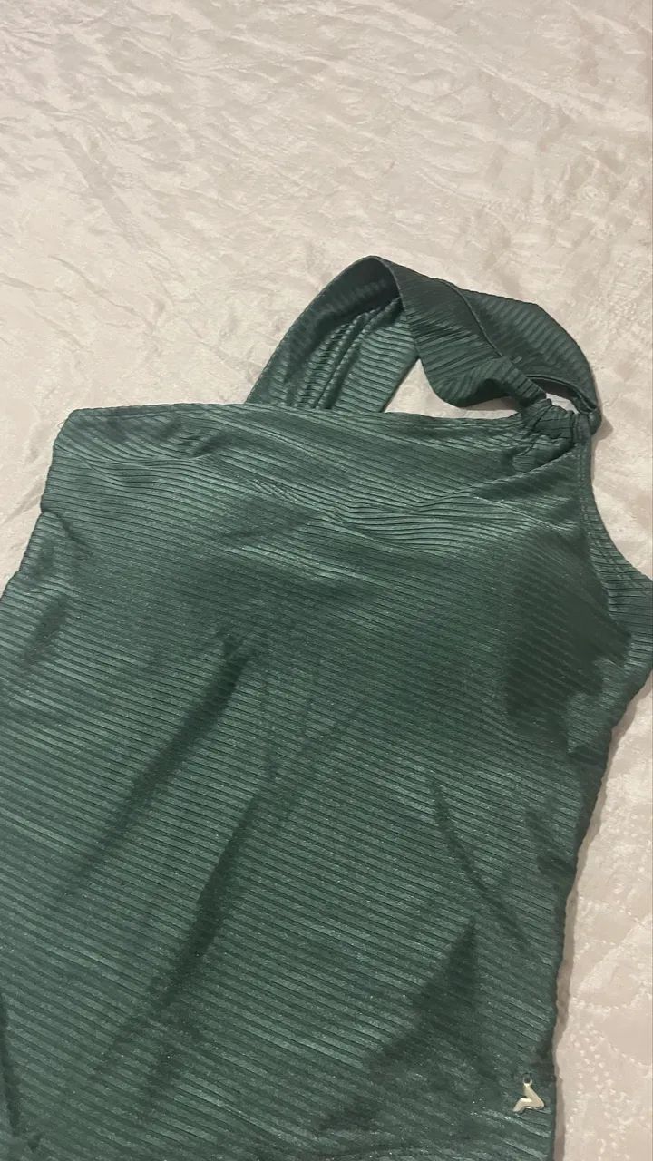 Maiô body verde acetinado da Marca vigor* - Foto 4