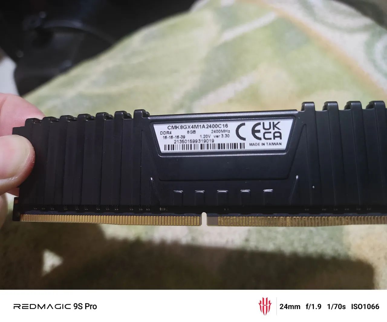 2 memórias RAM Corsair vengeance 8 GB  - Foto 4