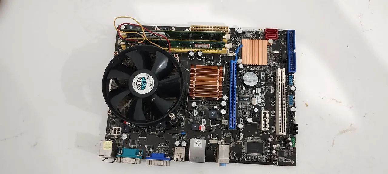 !!!Só Hoje!!!Kit Placa Mãe Asus/Processador/Memória 