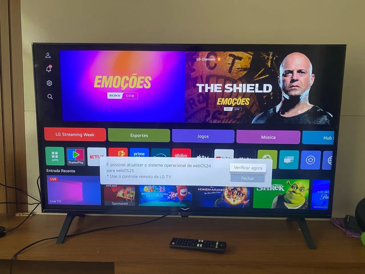 Tv LG 43 polegadas 4k - Foto 2