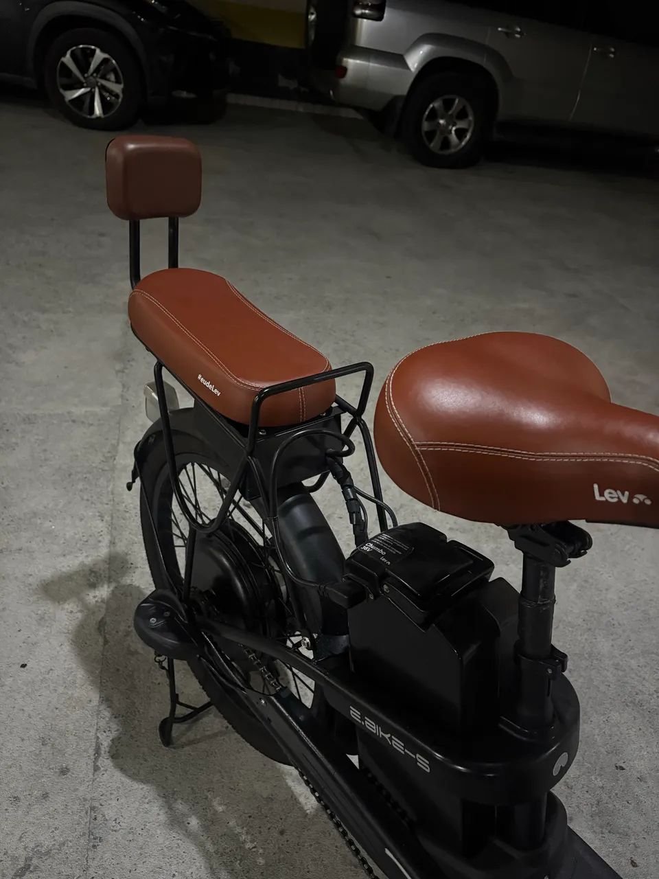 Encosto bicicleta LEV Marrom!