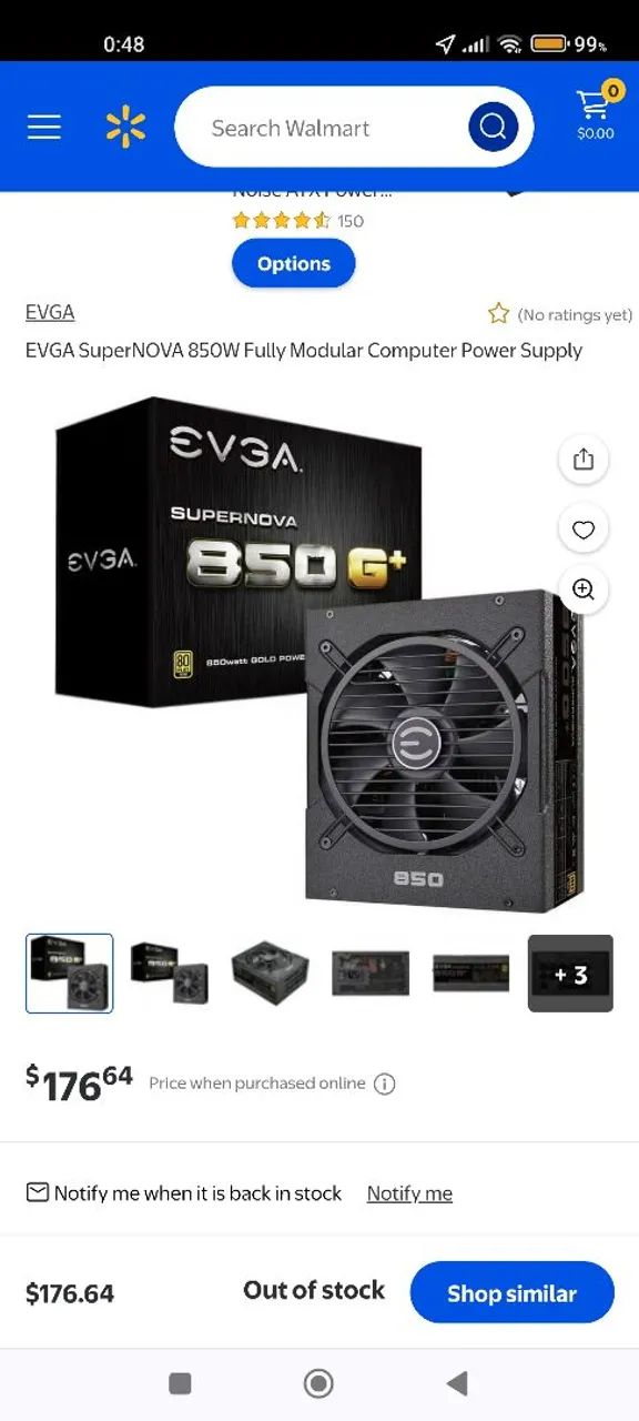 FONTE EVGA 850G+ GOLD - Foto 3