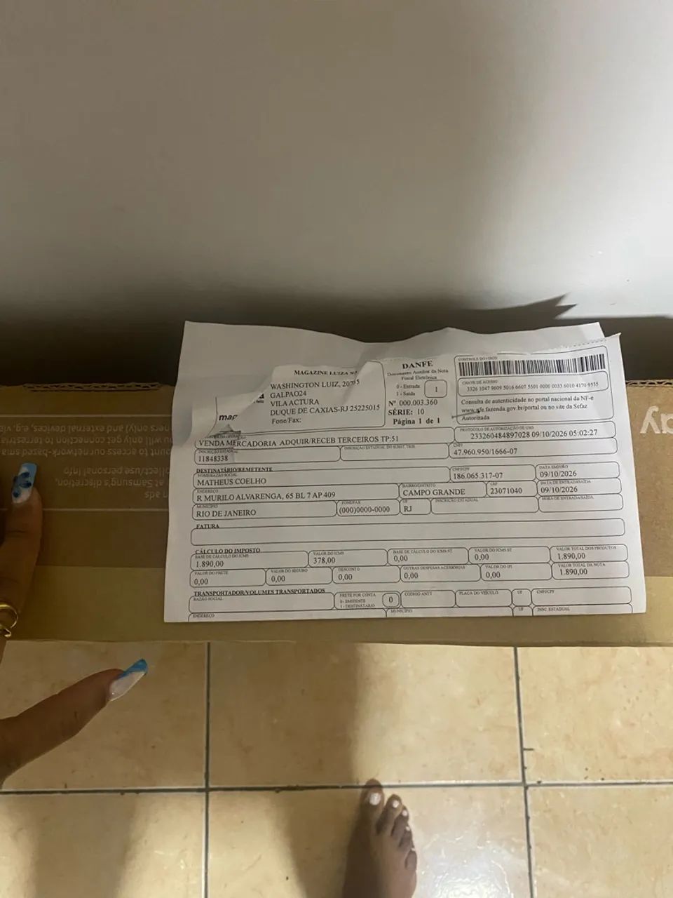 Televisão smart tv.Nova na caixa marca Samsung. 43? - Foto 2