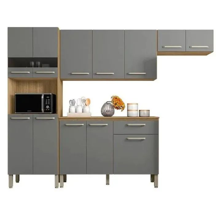 Armário de cozinha Versailles com balcão 