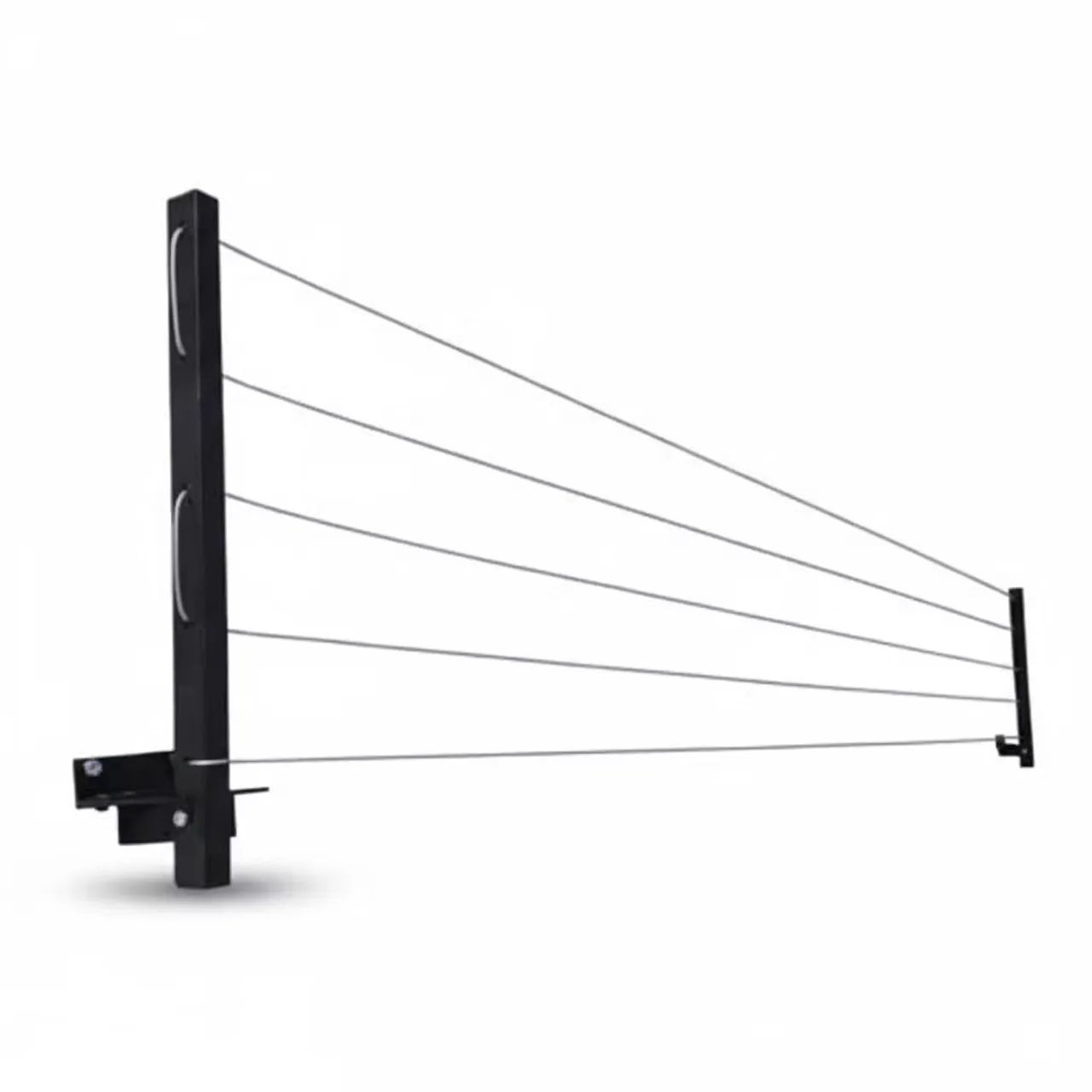 Varal Retrátil de Parede Reforçado | Ideal para Lavanderia e Sacada - Foto 3