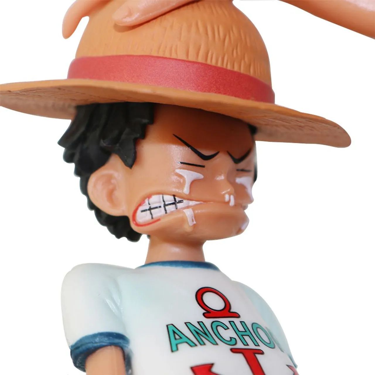 Boneco Luffy e Shanks One Piece Miniatura 18cm - Foto 3