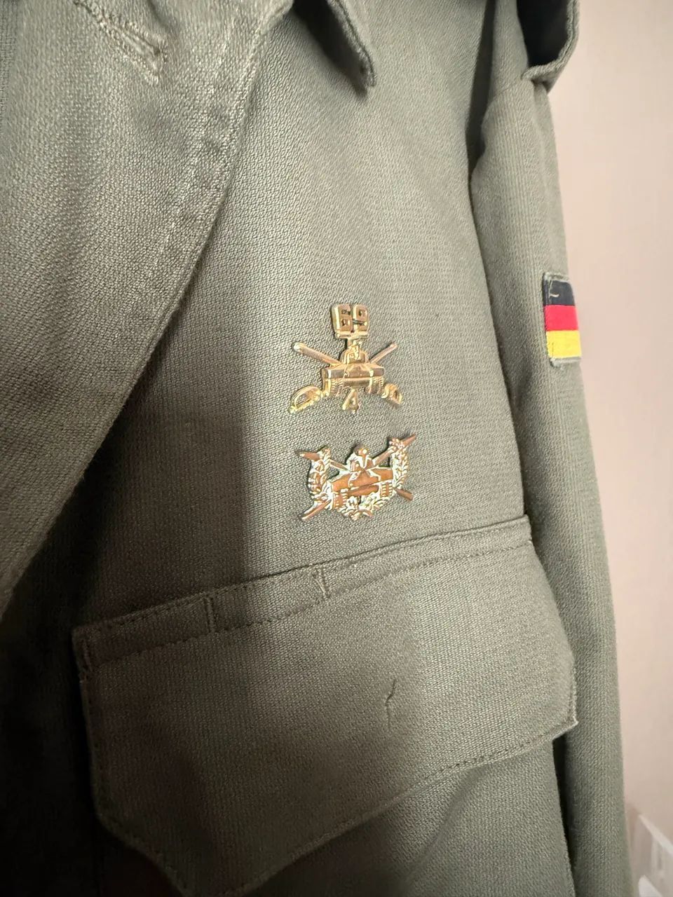 Jaqueta Exército Alemão com Bottons - Foto 3