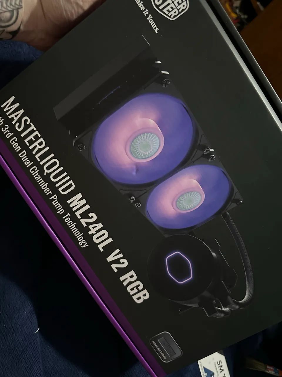 Water Cooler Ml240L V2 RGB Cooler Master - Foto 3