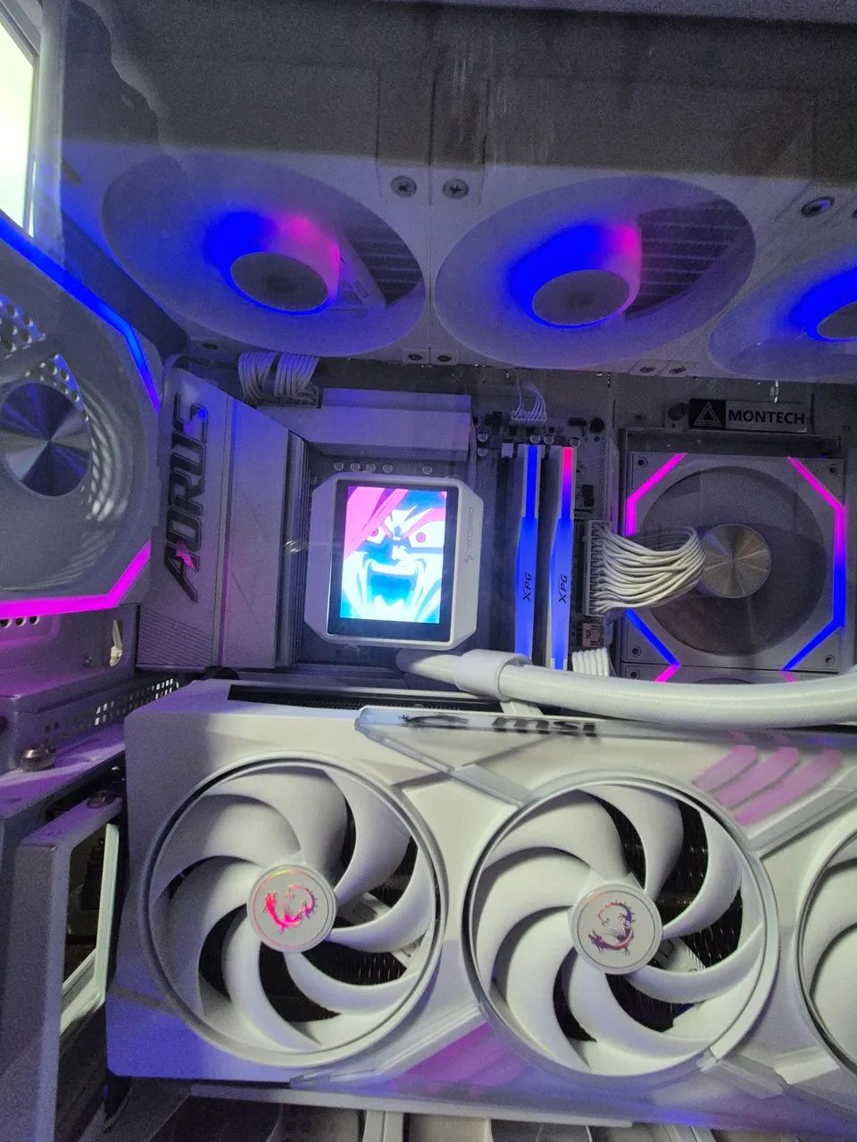 Water cooler 360  Mystique Argb Deepcool Branco - Foto 2