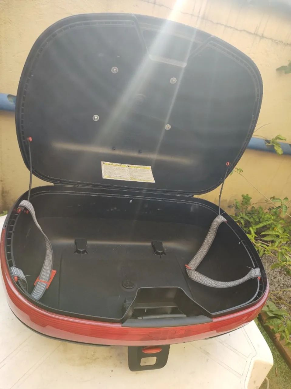 Maleiro Bau Givi com Grelha Rack Superior E360n - Foto 5