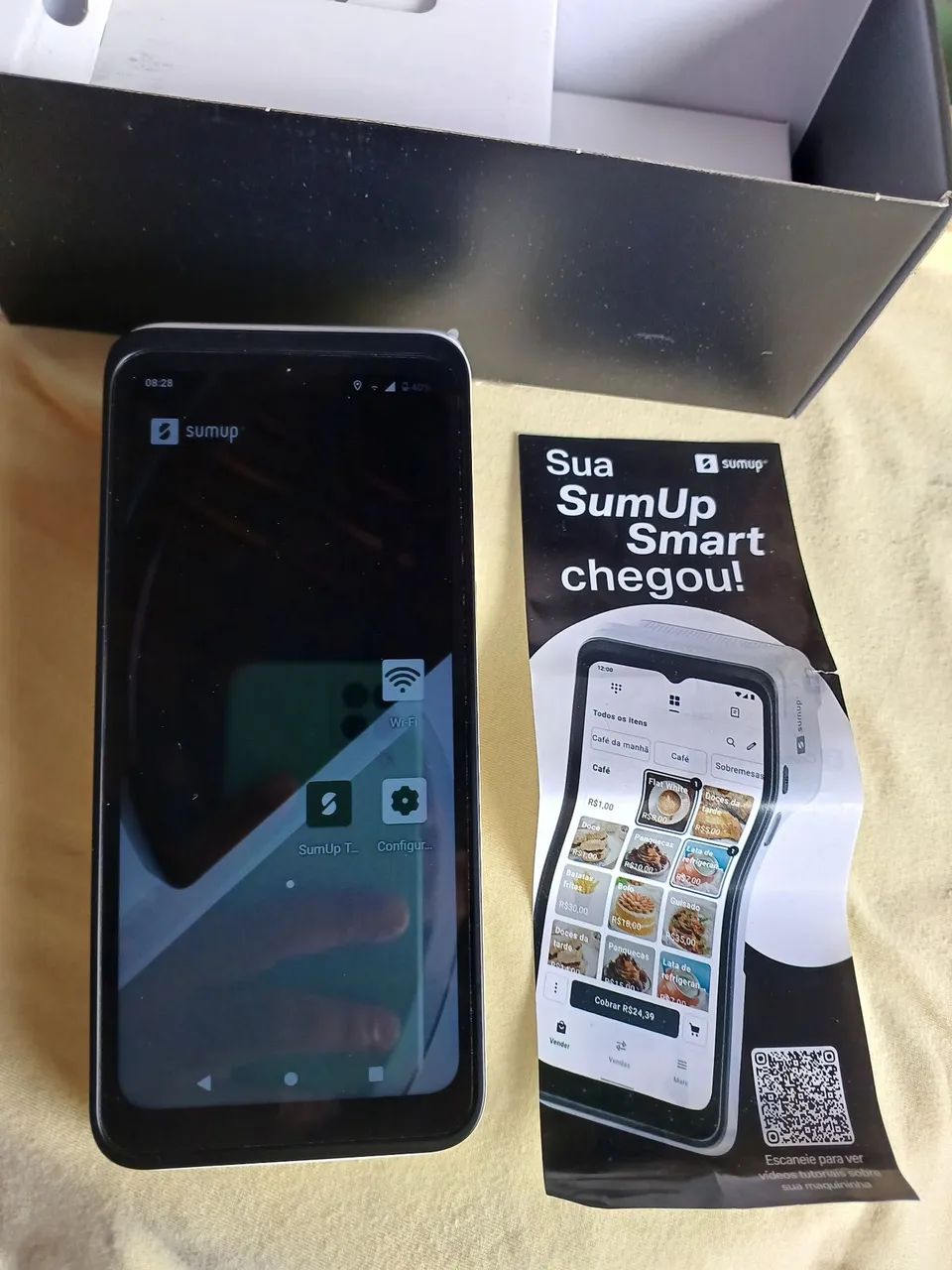 MAQUINA DE CARTÃO SUMUP 
