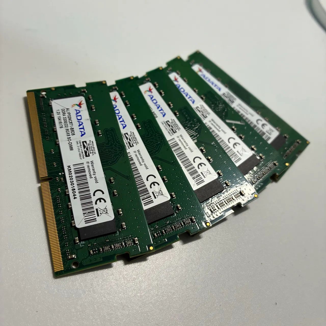 Kit 5 Memórias DDR4 8GB 3200mhz Adata - Foto 3