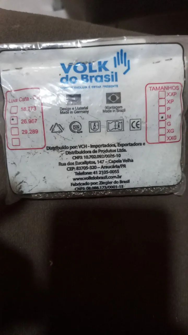 Luva de açougueiro 