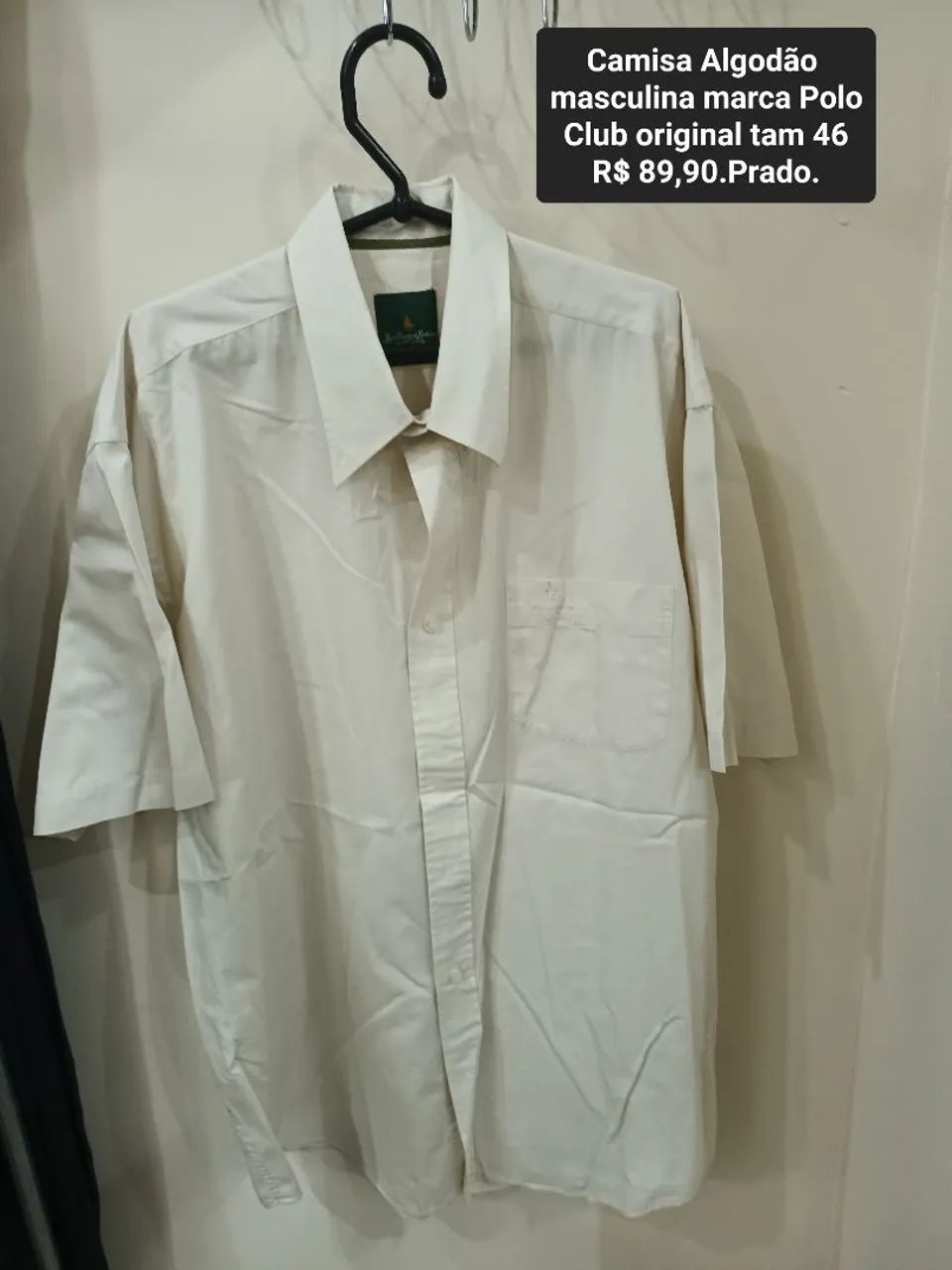 Camisa Algodão Masculina Polo Club original  - Foto 4