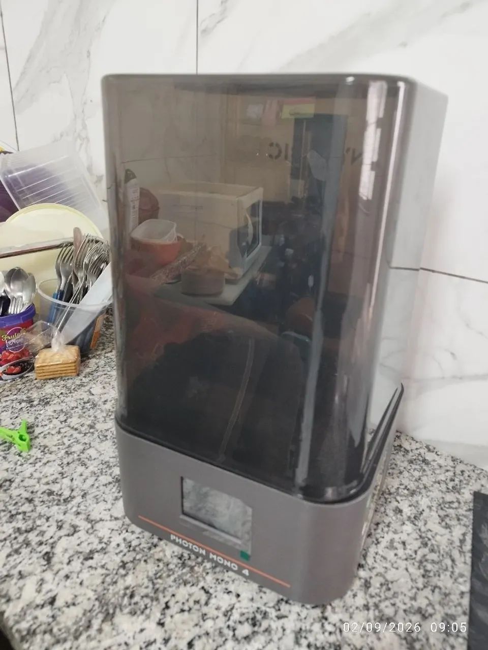 impressora 3d de resina anycubic photon mono 4 10k - Foto 3
