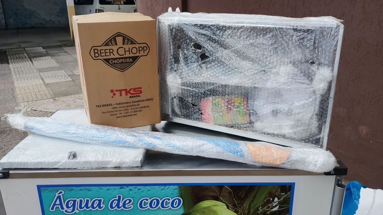 Carrinho de cocô completo 
